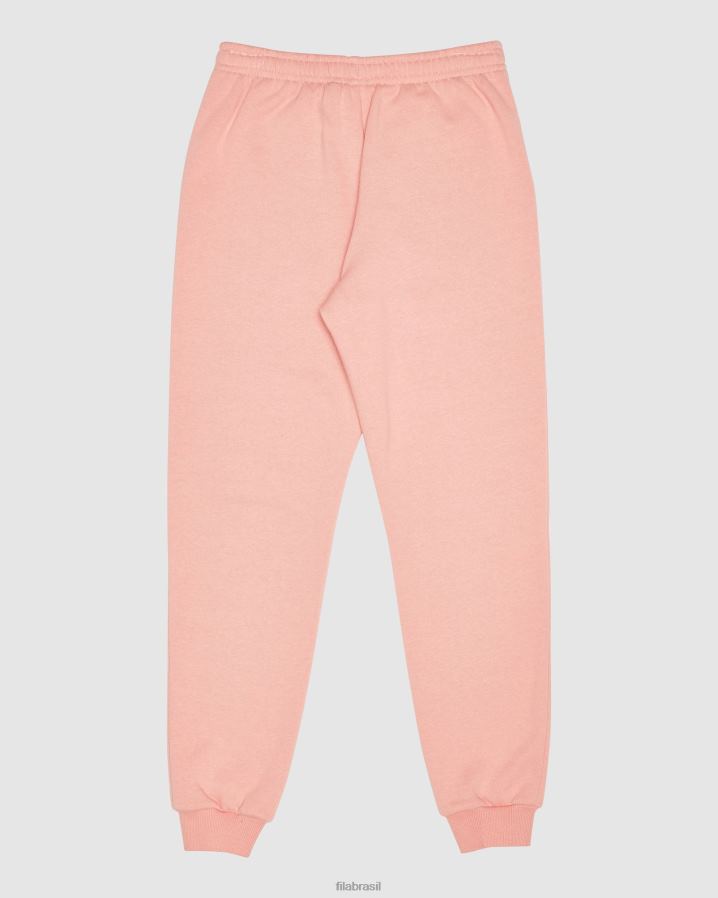 rosa suave FILA calça fila infantil clássica rosa HXJFD3123
