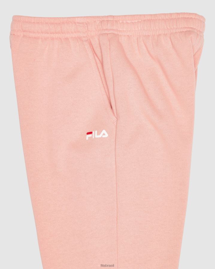 rosa suave FILA calça fila infantil clássica rosa HXJFD3123
