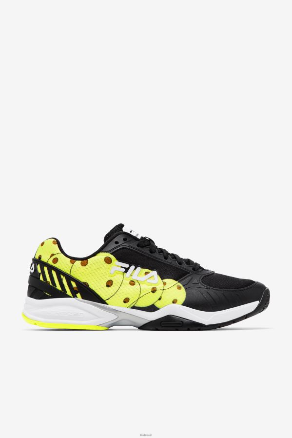 preto/branco/amarelo FILA fila volley zone masculino preto/branco/amarelo HXJFD1122