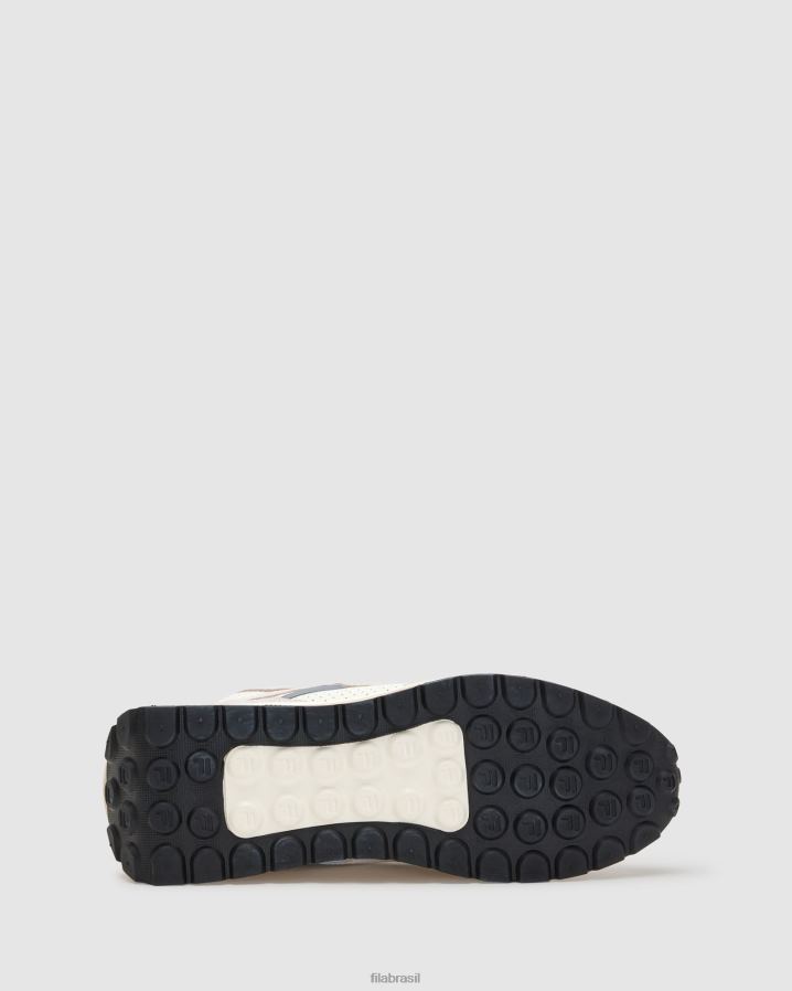 areia branca/macadâmia/gard FILA renno premium fila masculino branco/macadamia/gard HXJFD2702