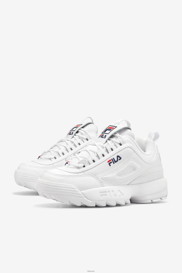 branco/marinho/vermelho FILA fila disruptor 2 premium masculino branco/marinho/vermelho HXJFD130