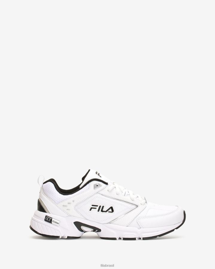 branco/preto/prata metálico FILA fila masculino memory decimus 8 branco/preto/met prata HXJFD2689