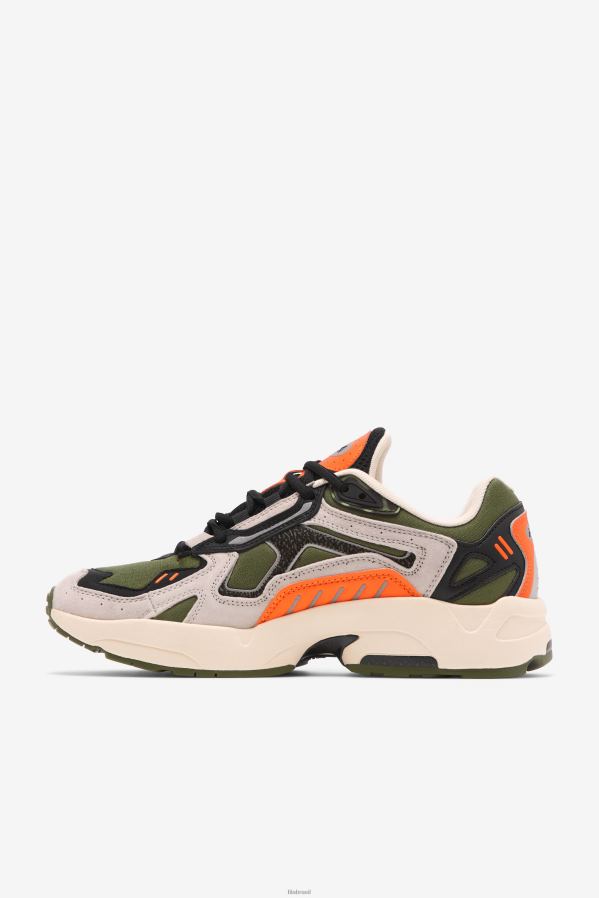 cebolinha/crua/preta FILA arquivo masculino rjv fila chive/ecru/preto HXJFD140