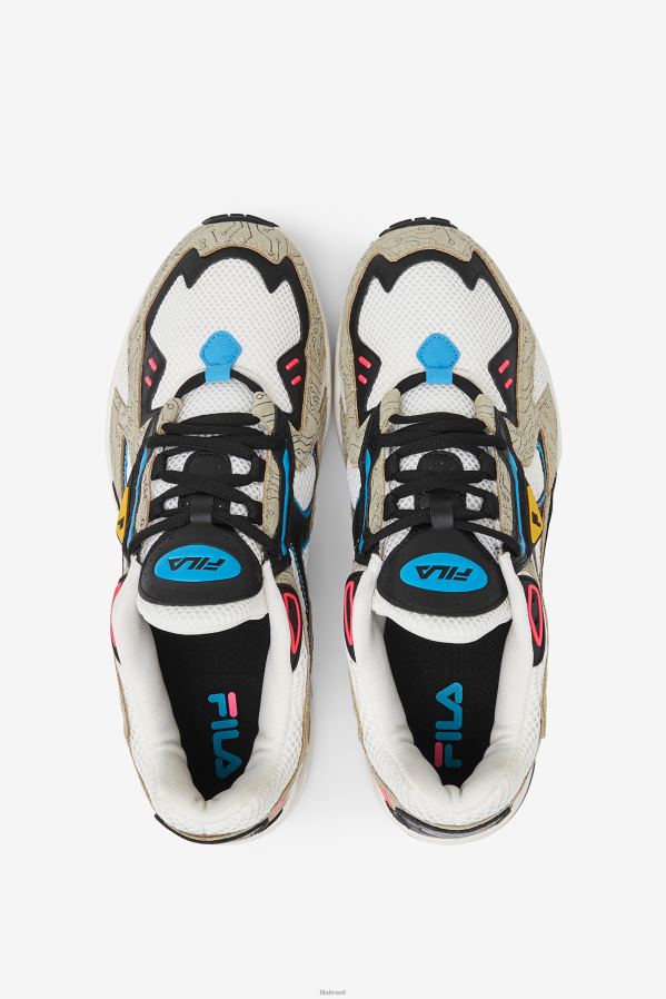 gardênia/cimento/preto FILA fila gardenia/cement/black men's archive rjv HXJFD94