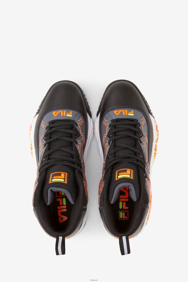 pedra de castelo/preto/laranja FILA Castlerock/preto/laranja fila masculino mb HXJFD27