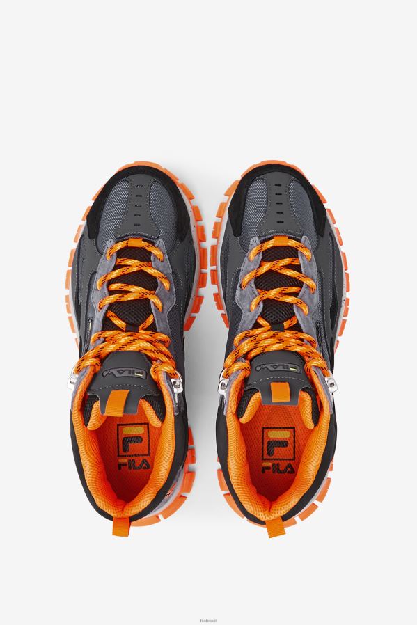 pedra de castelo/preto/laranja FILA ray tracer tr 2 mid fila castlerock masculino/preto/laranja HXJFD92