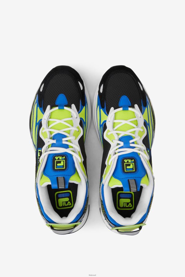 ponche branco/preto/limão FILA fila ray tracer apex masculino branco/preto/lime punch HXJFD16