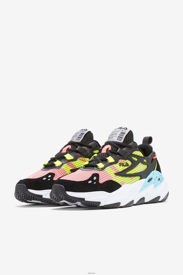 preto/branco/amarelo FILA fila ray tracer evo masculino preto/branco/amarelo HXJFD70