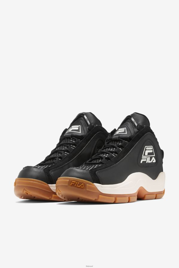 preto/gardênia/goma FILA fila preto/gardênia/goma grant hill 2 tecido HXJFD78