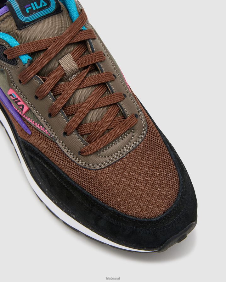 preto/pcone/elpurp FILA fila fila renno masculino preto/pcone/elpurp HXJFD2707