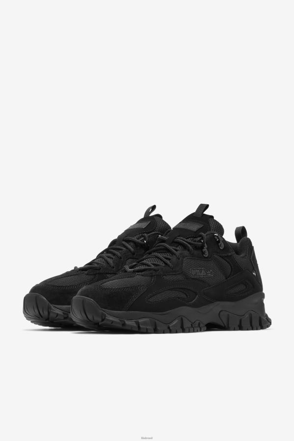 preto/prata metálico FILA fila ray tracer tr 2 masculino preto/prata metálico HXJFD166