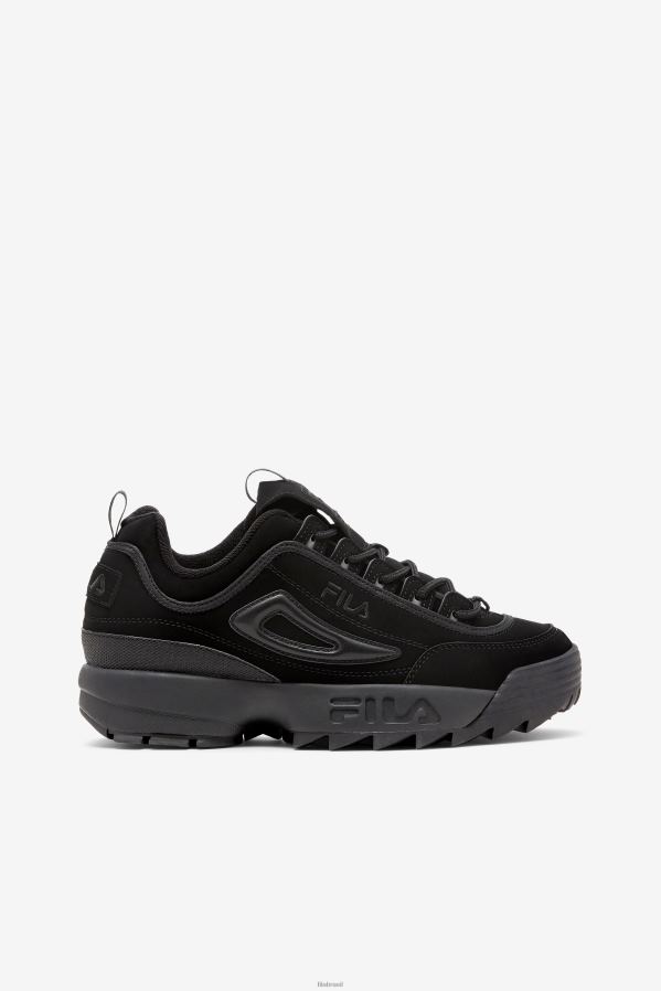 preto triplo FILA disruptor 2 fila masculino preto HXJFD122
