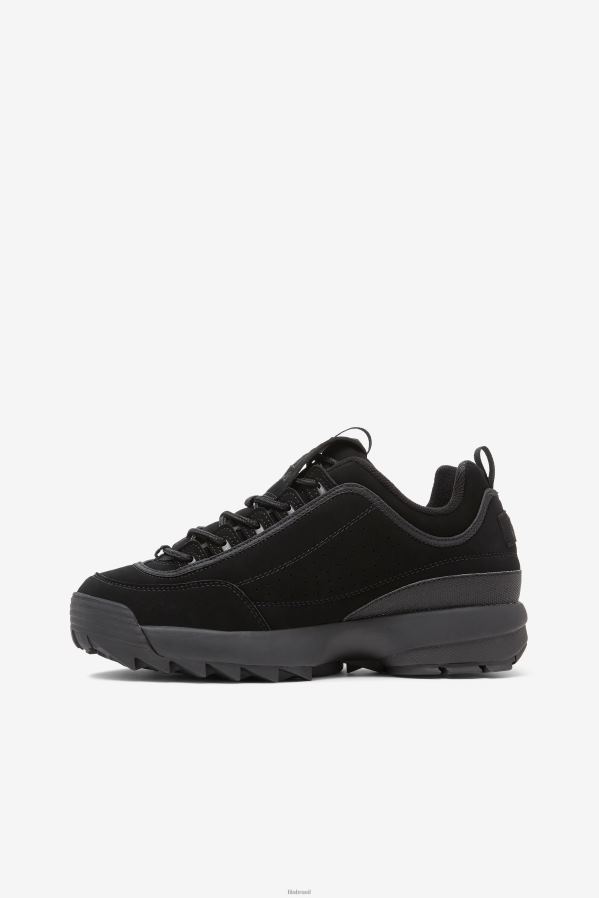 preto triplo FILA disruptor 2 fila masculino preto HXJFD122