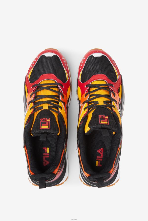 preto/vermelho/dourado FILA fila sandenal masculino preto/vermelho/dourado HXJFD36