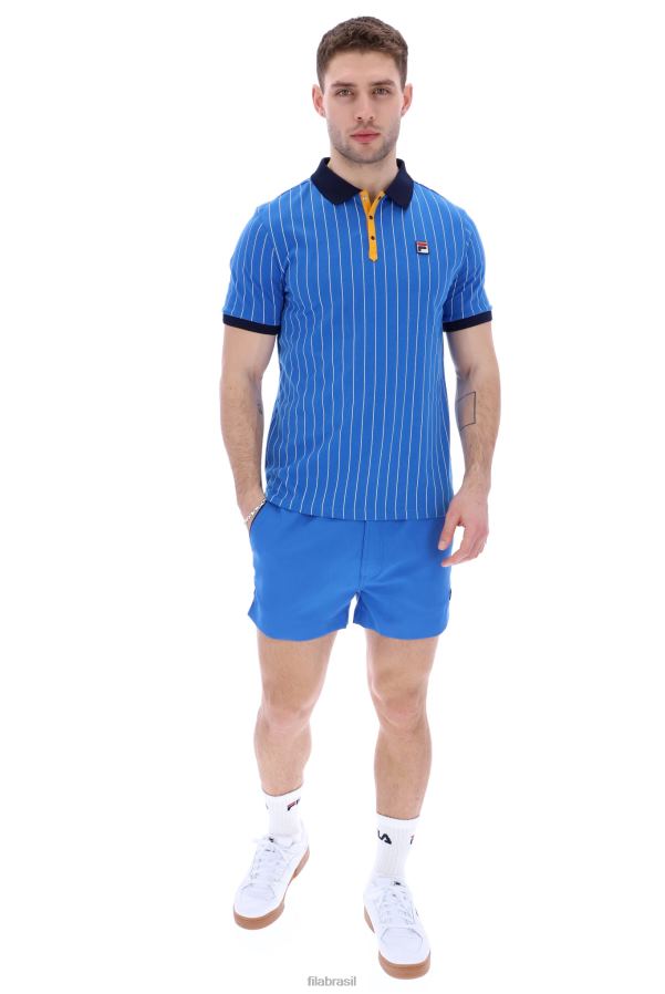 FILA bb1 clássico vintage especial listrado polo fila HXJFD3342