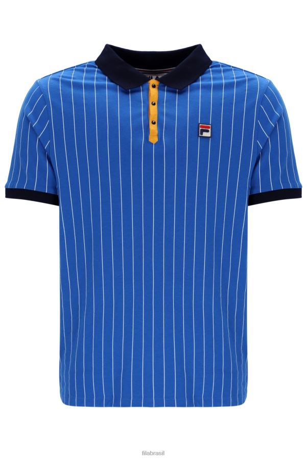 FILA bb1 clássico vintage especial listrado polo fila HXJFD3342