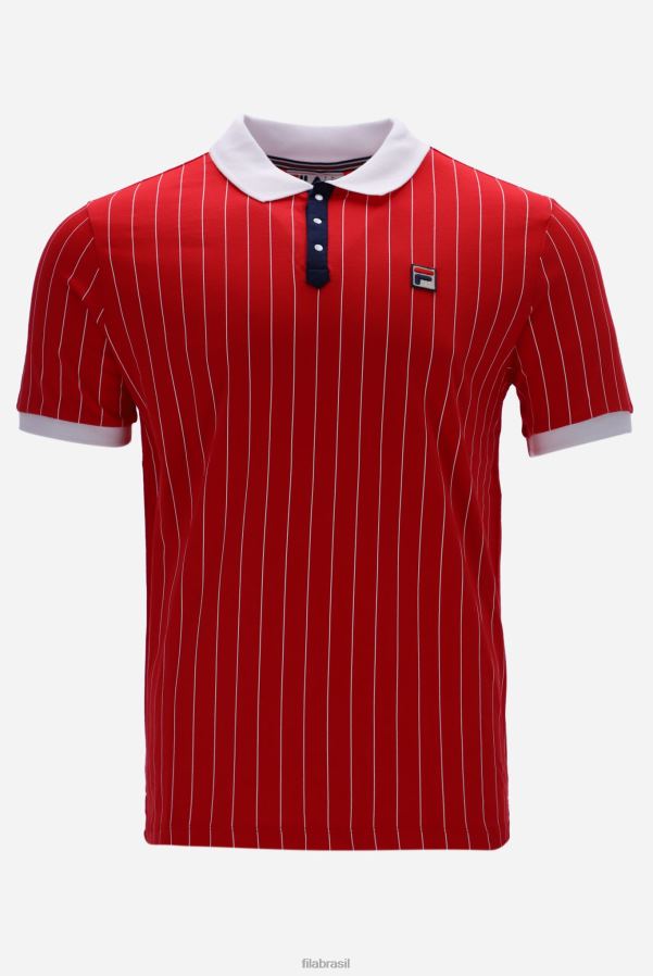FILA bb1 clássico vintage listrado polo fila fashion HXJFD3336