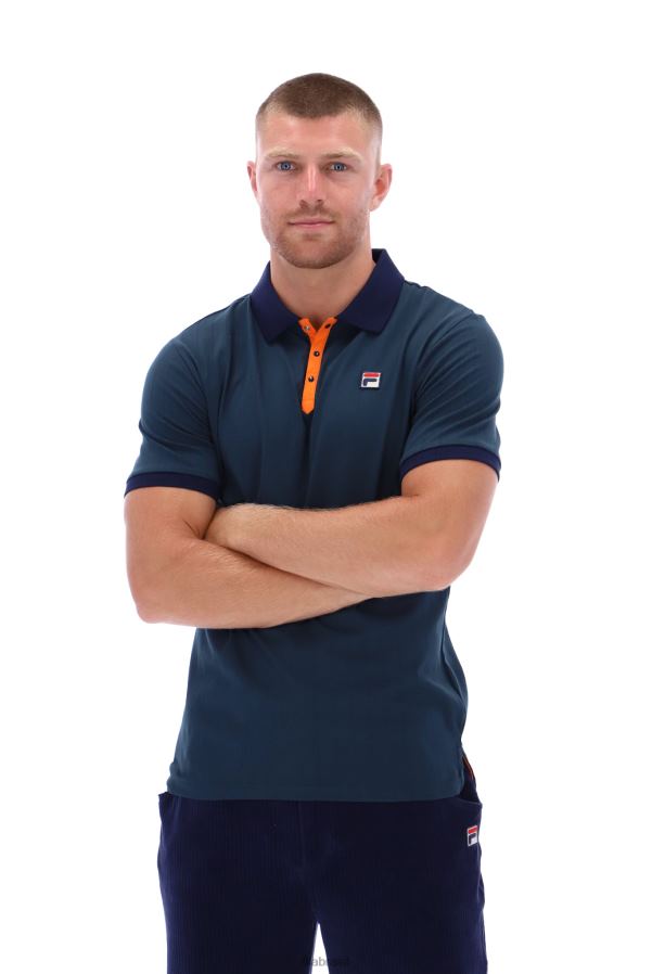 FILA bb1 clássico vintage moda listrada polo fila HXJFD3314