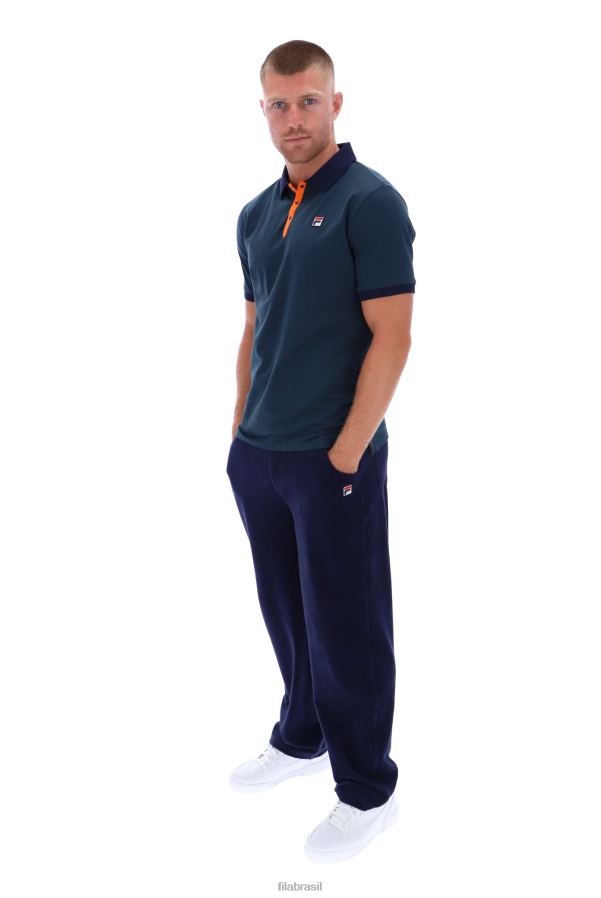 FILA bb1 clássico vintage moda listrada polo fila HXJFD3314