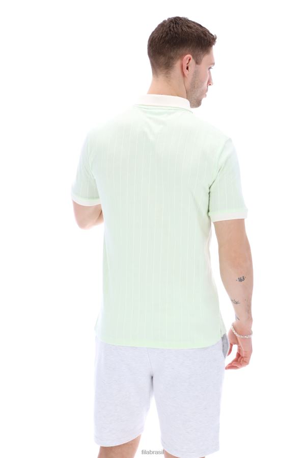 FILA bb1 polo fila clássico vintage listrado especial HXJFD3341