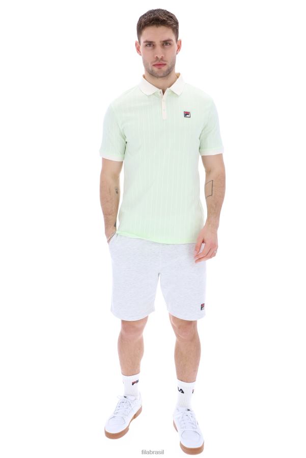 FILA bb1 polo fila clássico vintage listrado especial HXJFD3341