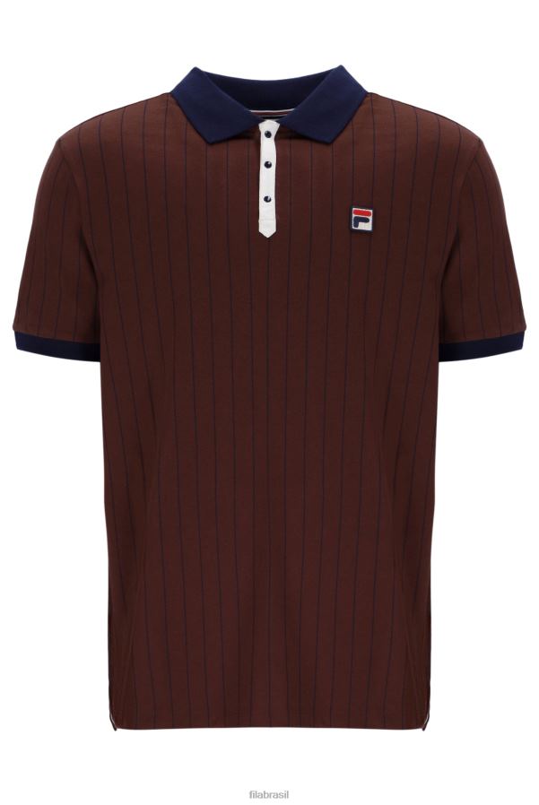 FILA fila bb1 classic vintage listrado moda polo HXJFD3315