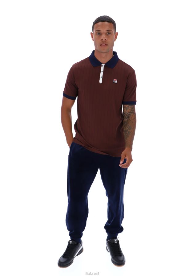 FILA fila bb1 classic vintage listrado moda polo HXJFD3315
