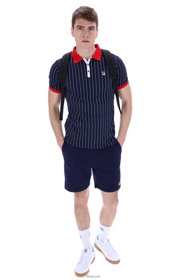 FILA fila fashion bb1 polo listrada clássica vintage HXJFD3339