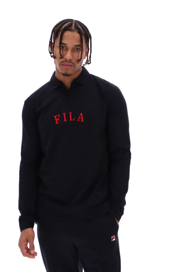 FILA fila polo polo manga longa unissex HXJFD3253