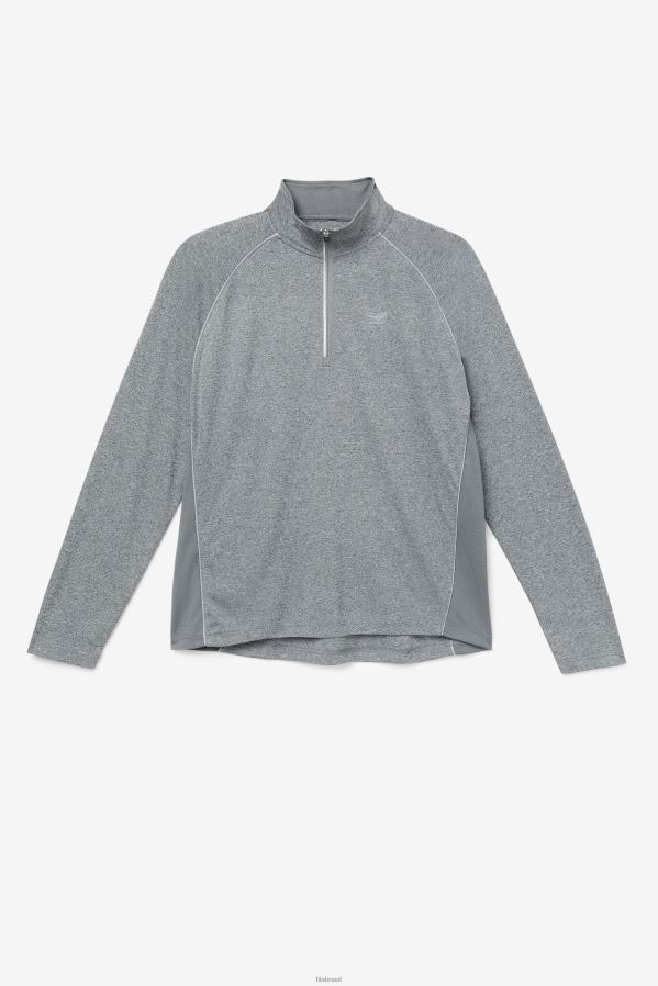 Mesclado FILA fila pickleball 1/4 zip urze HXJFD1117