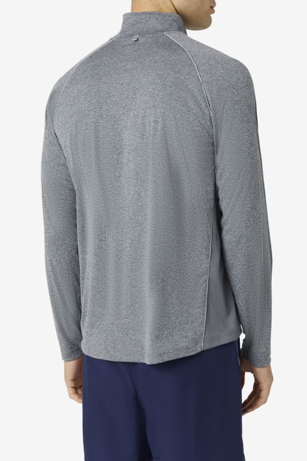 Mesclado FILA fila pickleball 1/4 zip urze HXJFD1117