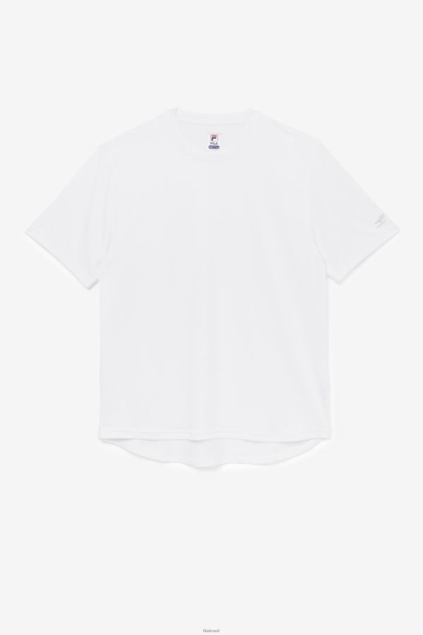 branco FILA fila branca com bainha vieira pickleball HXJFD1104