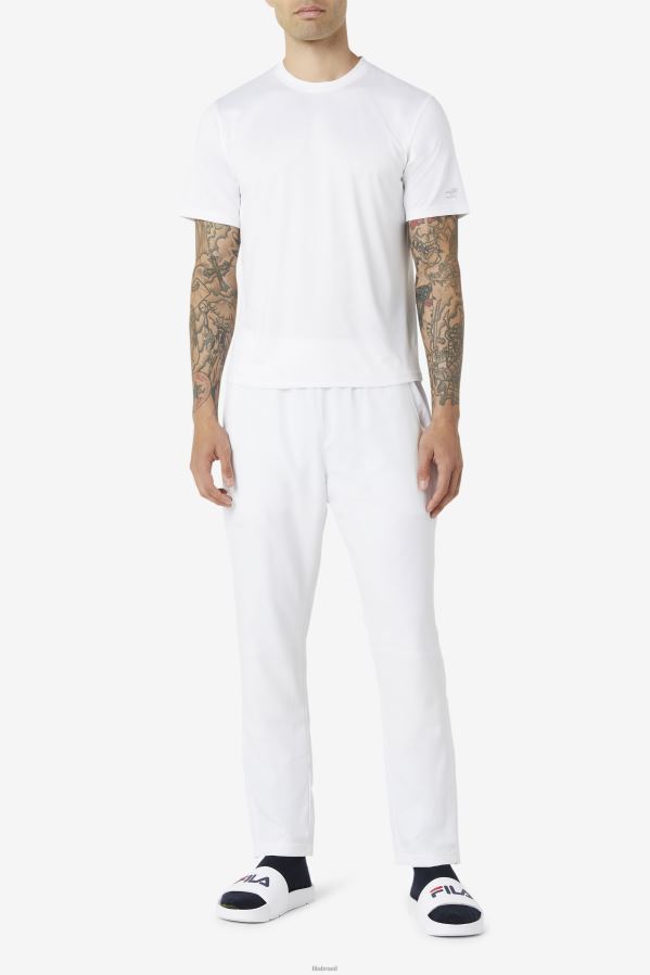 branco FILA fila branca com bainha vieira pickleball HXJFD1104