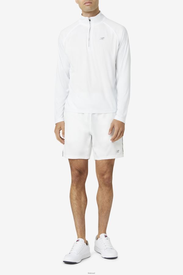 branco FILA fila pickleball branco 1/4 zip HXJFD1116