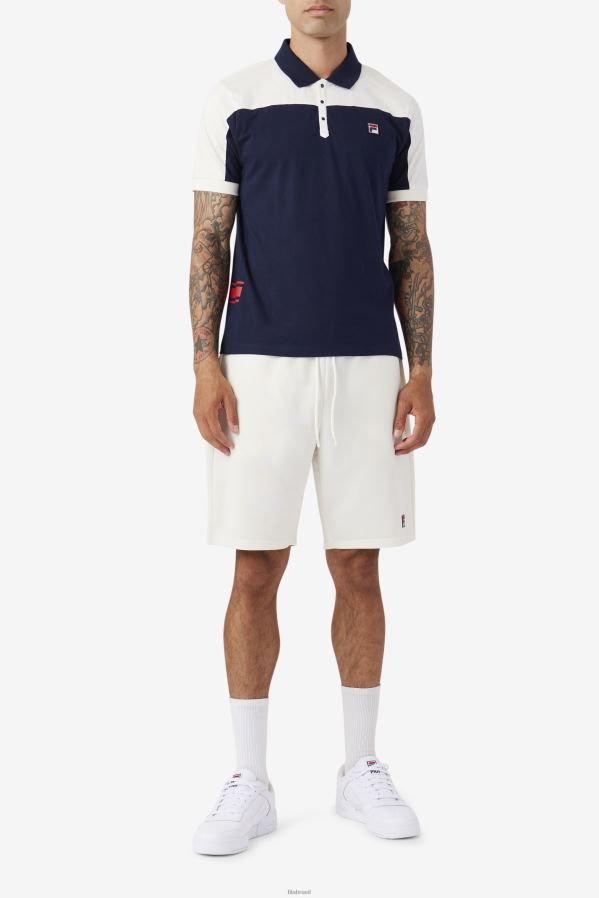 marinho/gardênia/vermelho FILA fila mivvi polo azul marinho/gardênia/vermelho HXJFD415