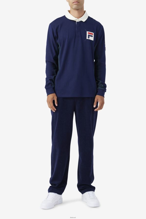 marinho/verde-azulado/garça FILA filmore rugby navy/teal/egret fila HXJFD413