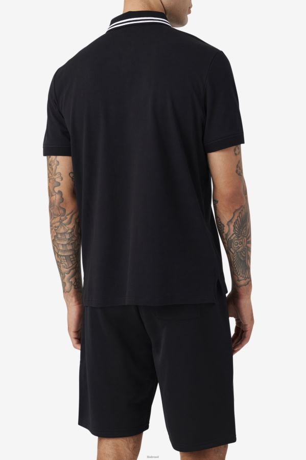 preto FILA polo fila preta HXJFD426