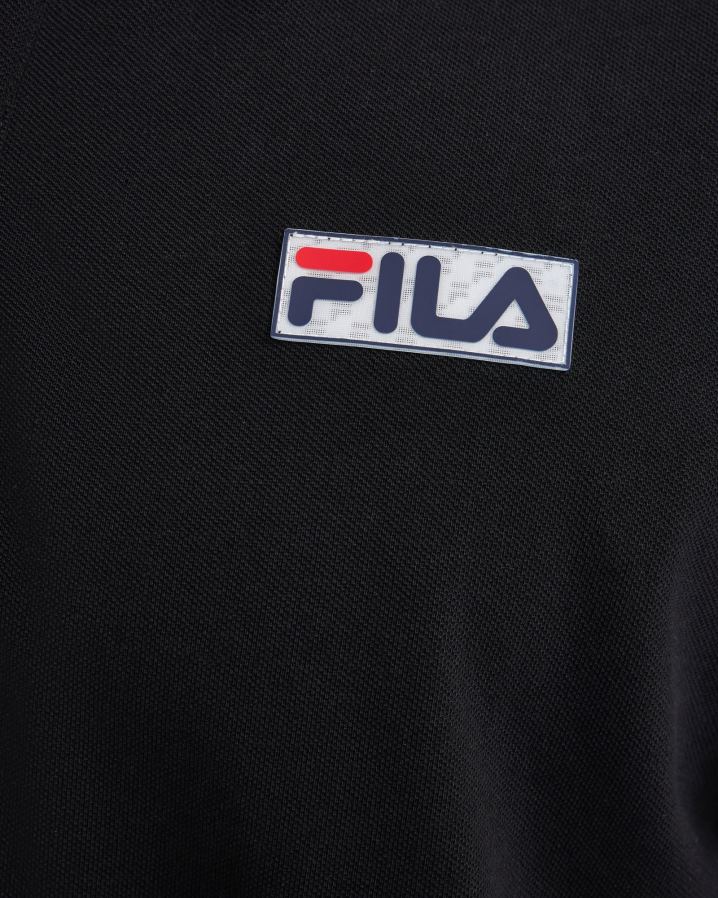 preto FILA polo fila preta masculina HXJFD2367