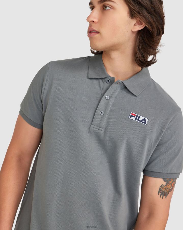 semente de papoula FILA polo fila asher masculina com semente de papoula HXJFD2376