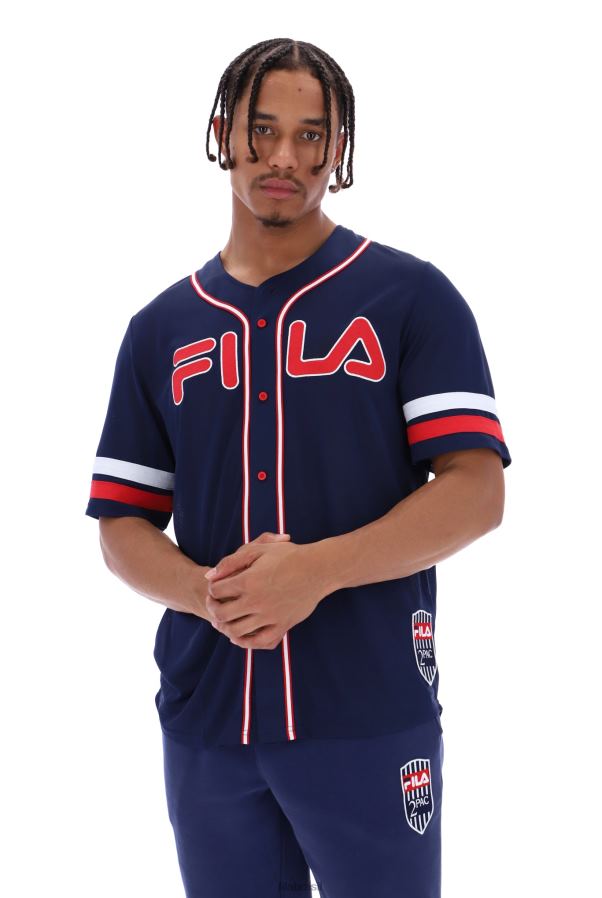 FILA camisa de beisebol fila tupac HXJFD3205