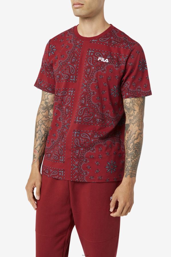 Ruibarbo FILA kensico camiseta ruibarbo fila HXJFD311