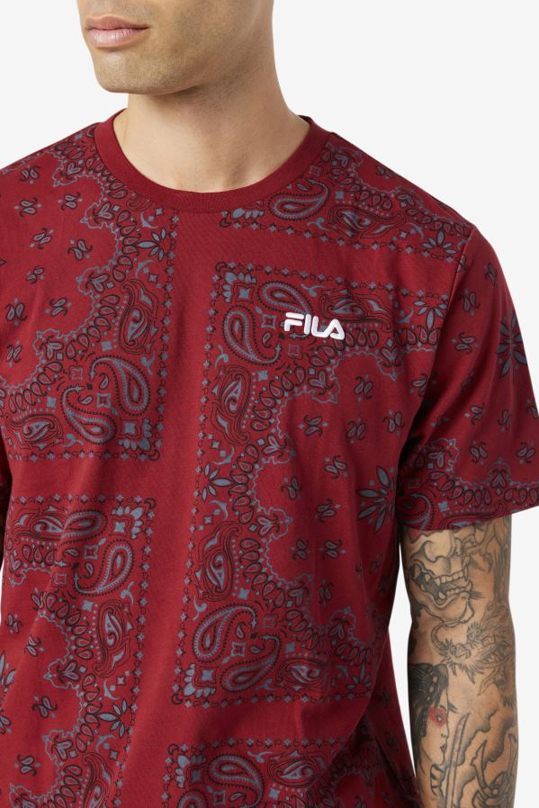 Ruibarbo FILA kensico camiseta ruibarbo fila HXJFD311
