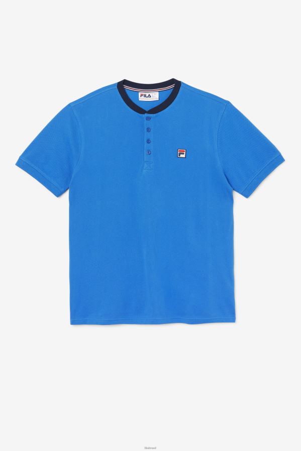 azul forte/marinho FILA ralph henley fila azul forte/marinho HXJFD377