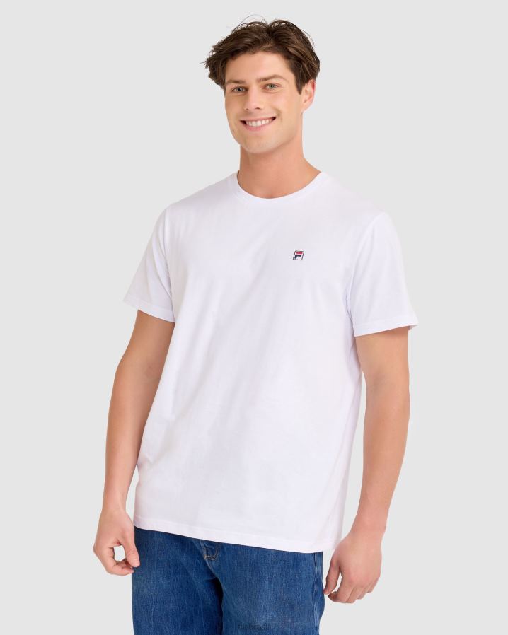 branco FILA camiseta fila aaron branca HXJFD2307