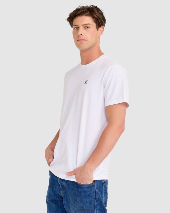 branco FILA camiseta fila aaron branca HXJFD2307