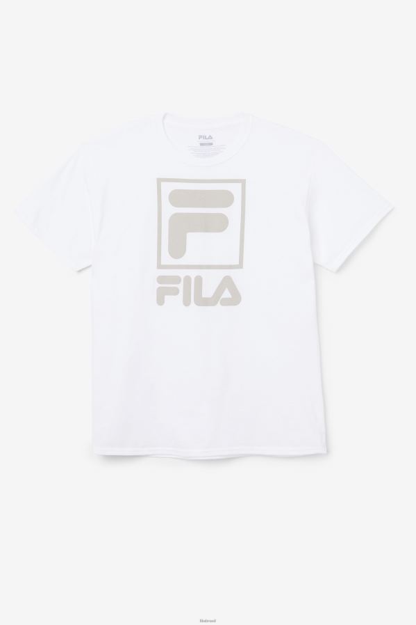 branco FILA camiseta fila branca HXJFD305