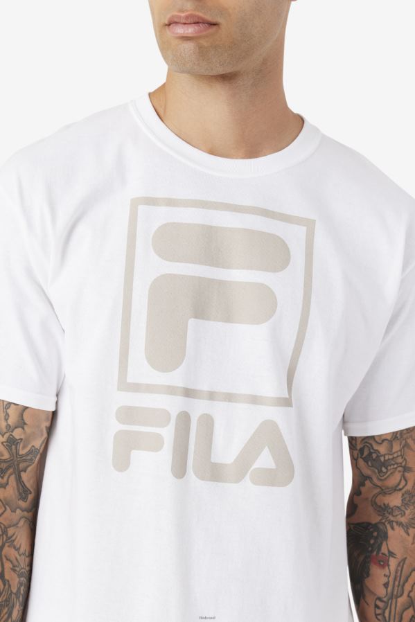 branco FILA camiseta fila branca HXJFD305