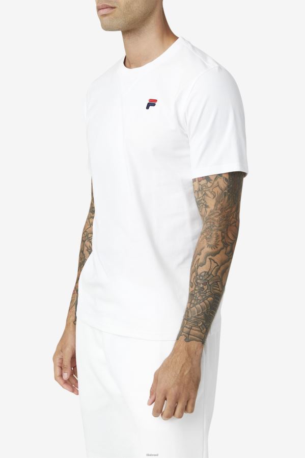 branco FILA camiseta fila branca derion HXJFD263
