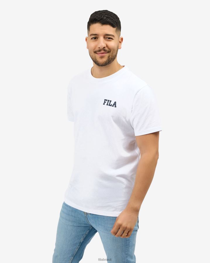 branco FILA camiseta fila branca juan HXJFD2567