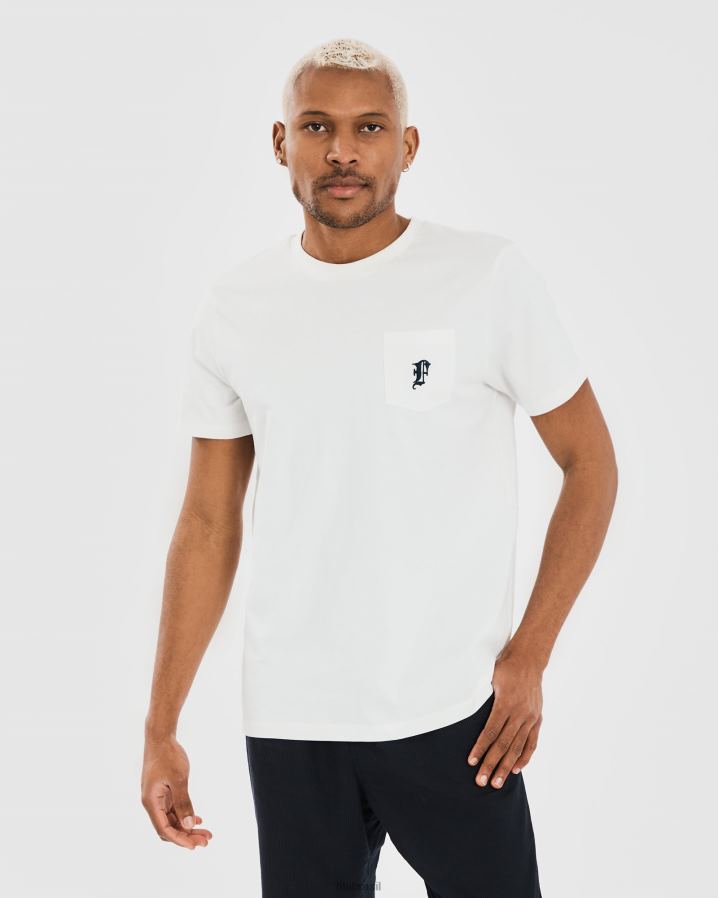 branco FILA camiseta fila branca masculina HXJFD2356